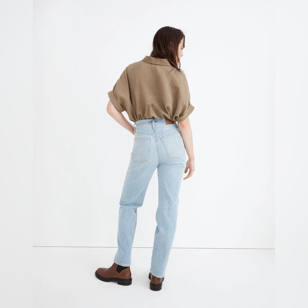 The Perfect Vintage Straight Jean in Springwood Wash NWOT - Picture 5 of 12